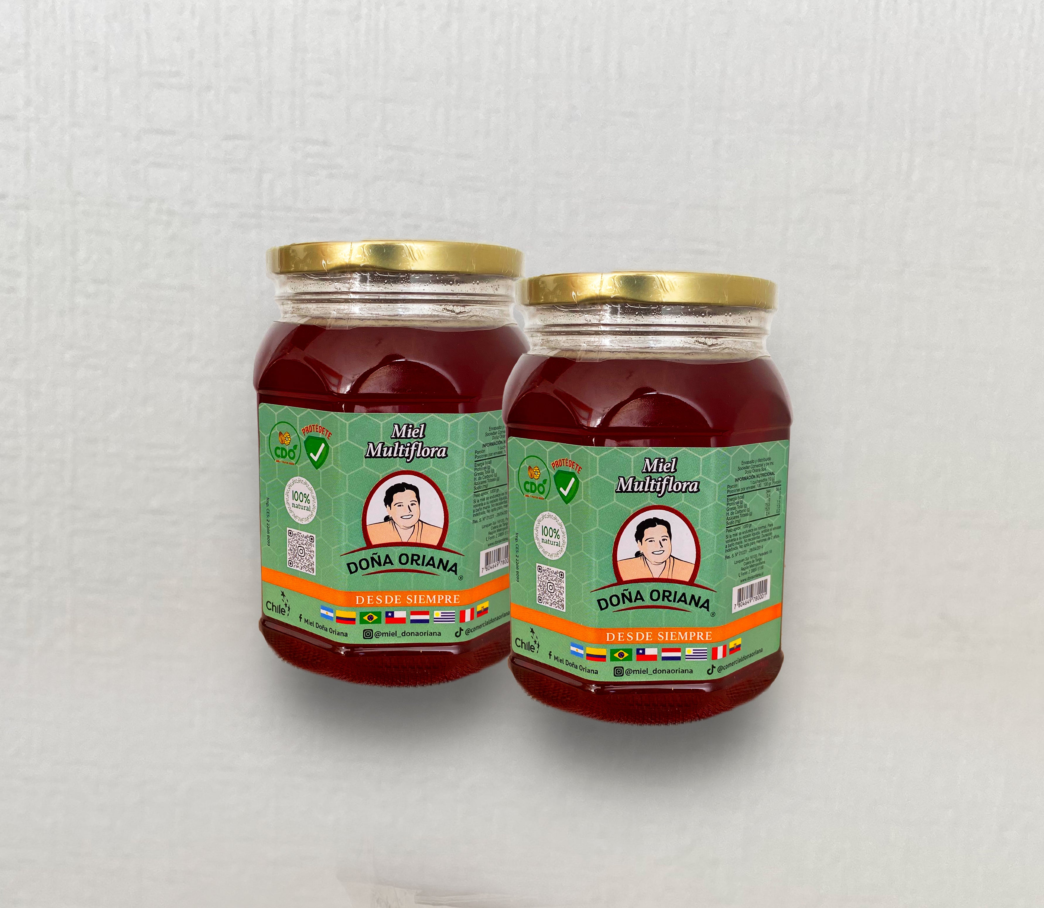 Multiflora 1 kg x 2 (2 unidades)